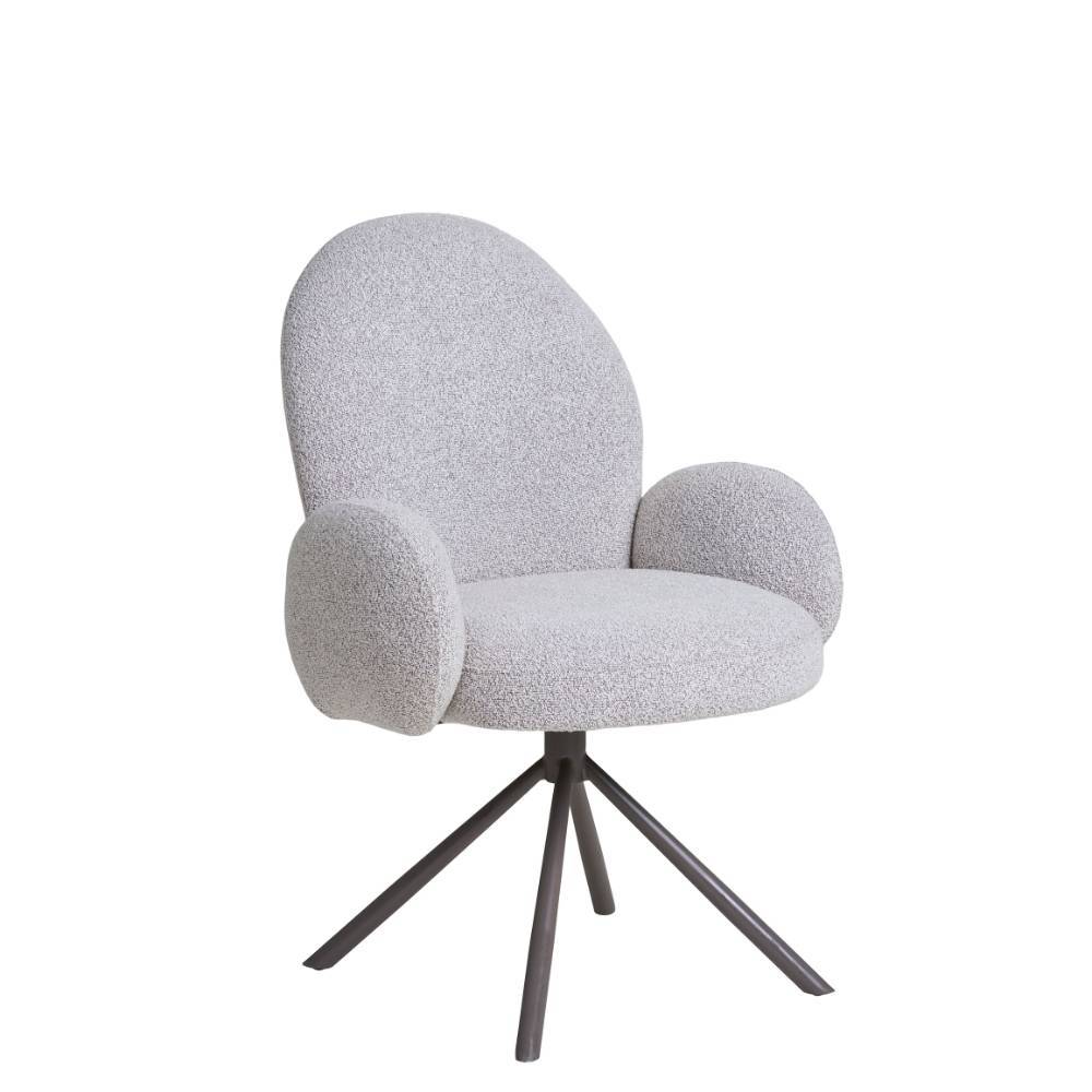 Skandi Armlehnenstuhl in Beige - Energa