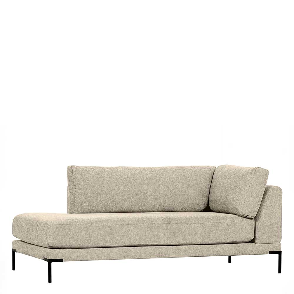 Sofamodul Lounge rechts in Beige - Guerrero