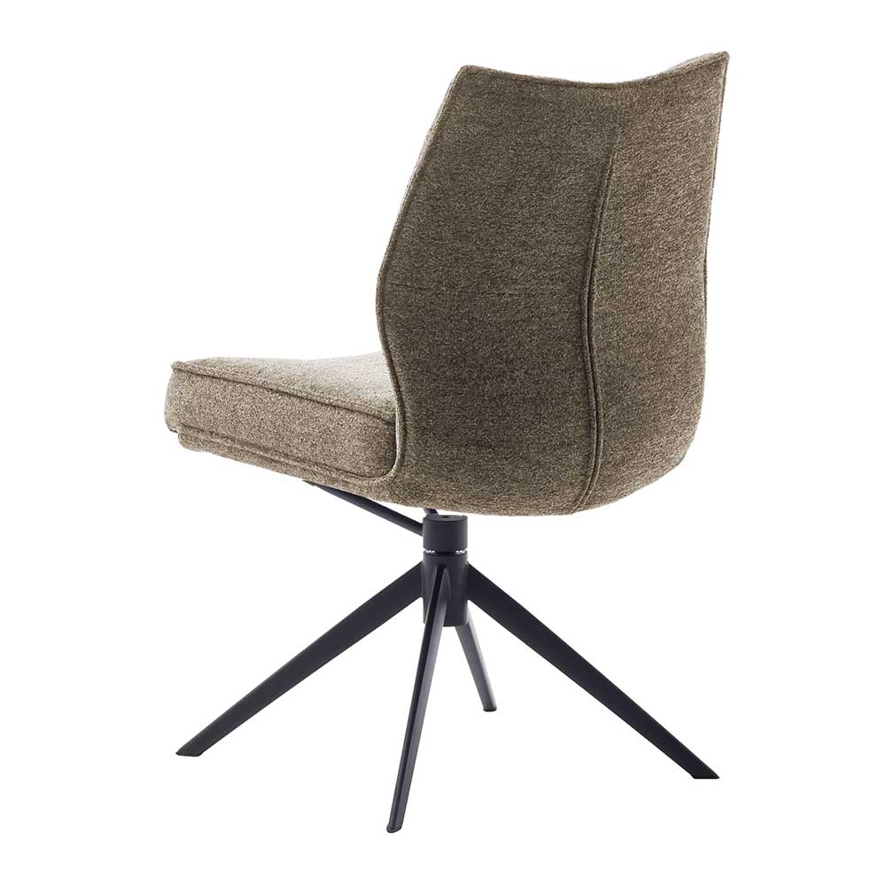 Küchenstuhl um 360 Grad drehbar - Manore (2er Set)