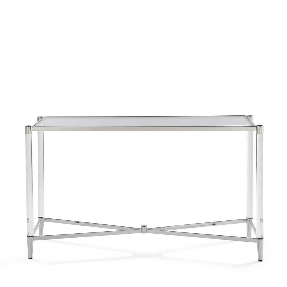 132x76x41 Konsolentisch aus Glas & Acrylglas - Xanovio