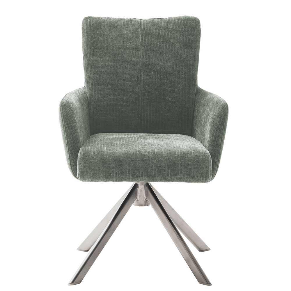 Armlehnenstuhl mit Federkern Sitz - Cocktail (2er Set)