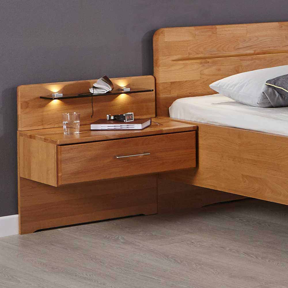Schlafzimmer Einrichtung Apolios in Erle teilmassiv (vierteilig)