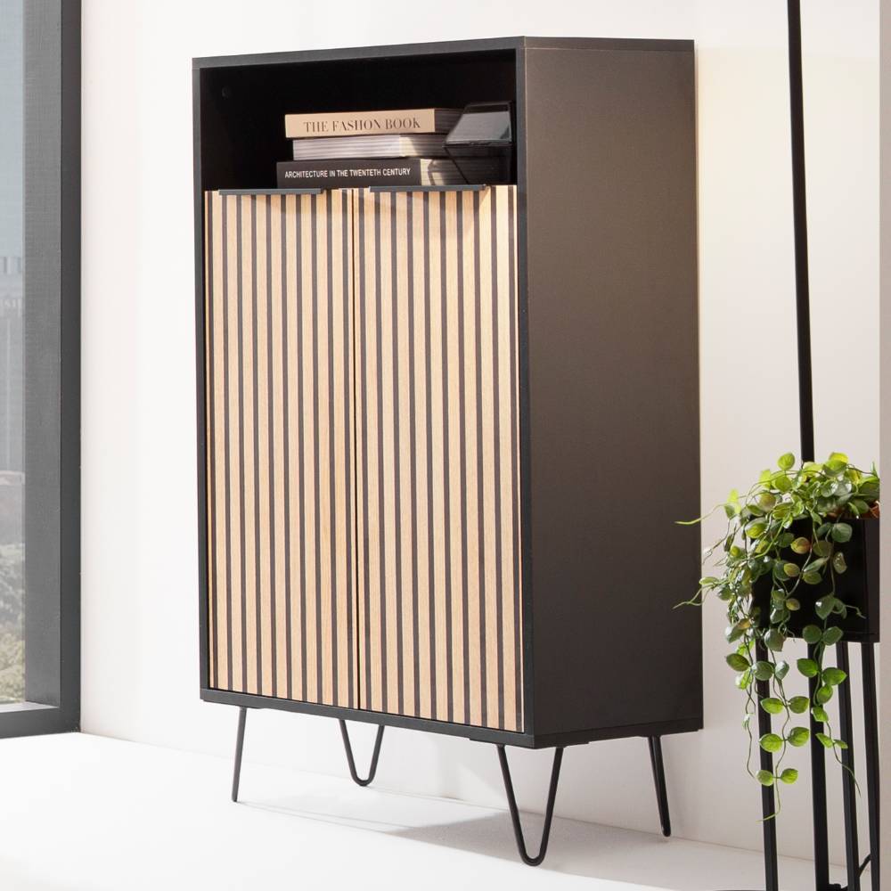 Design-Schuhkommode mit Doppeltür - Duran
