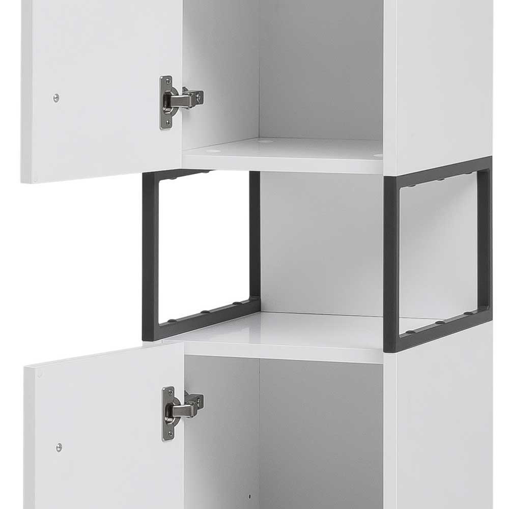 Moderne Badschränke mit Bügelgestell - Ismilav (dreiteilig)