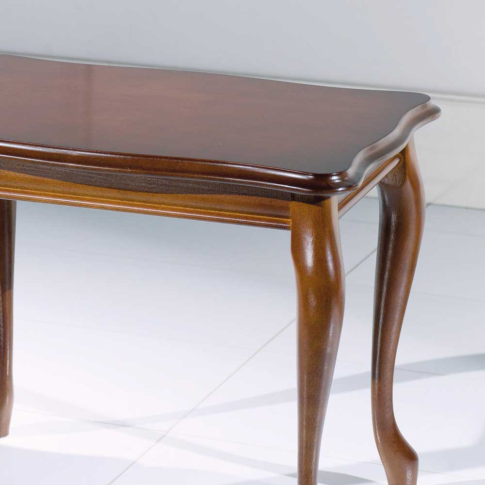 Nussbaum Furnier Beistelltisch Luvretto italienisches Design