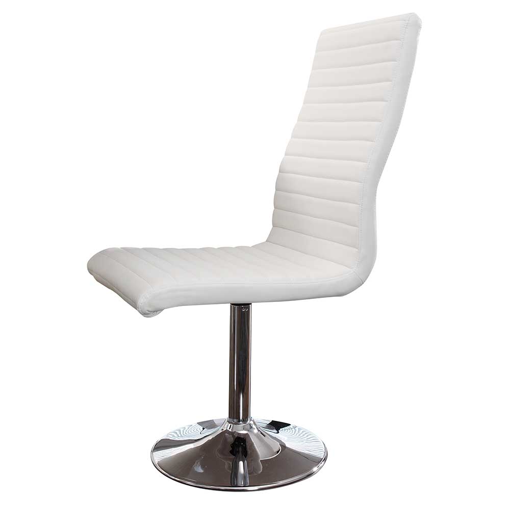 Moderne Esszimmer Gruppe in Weiß - Colosses (fünfteilig)