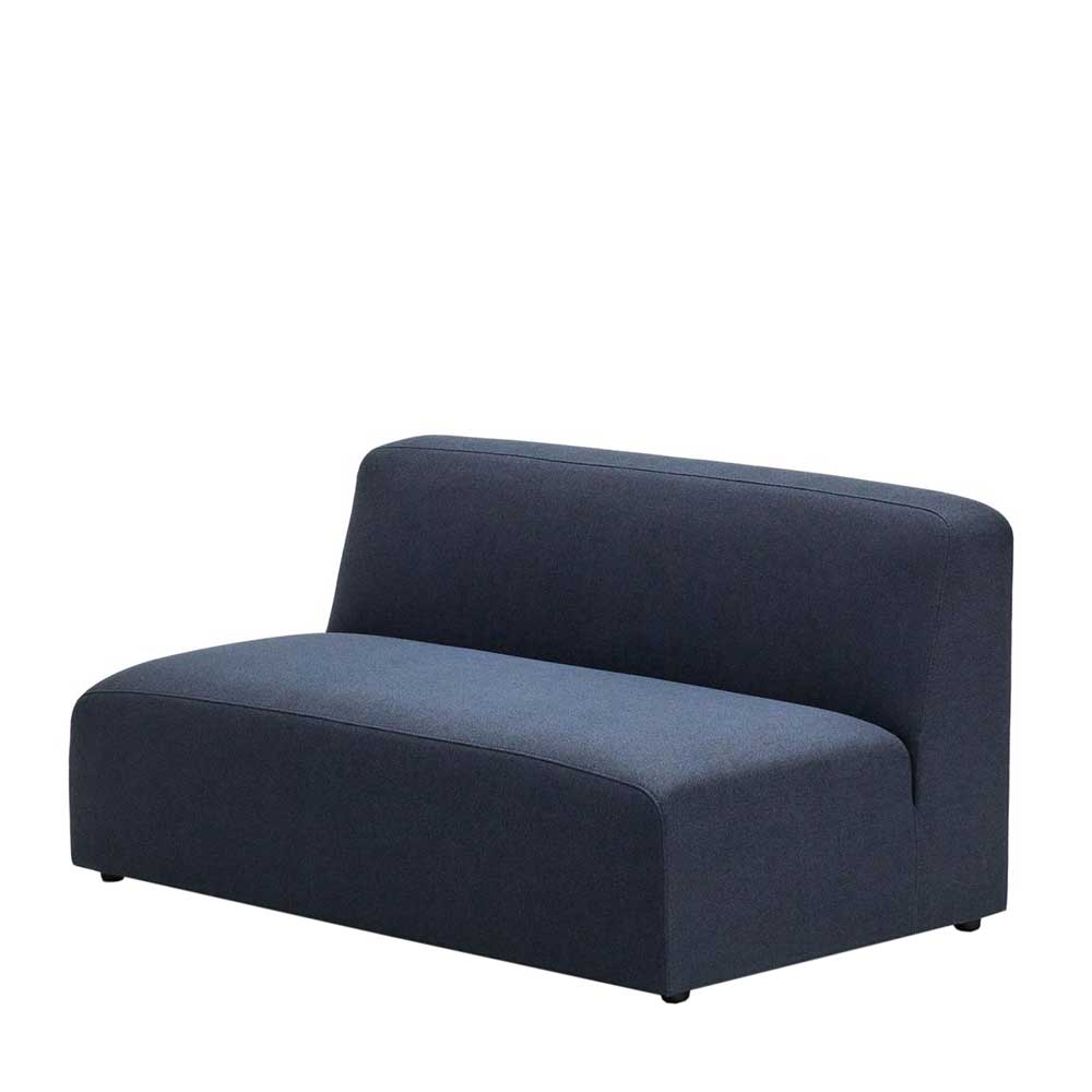 Modulsofa Zweisitzer in Dunkelblau - Fouzi