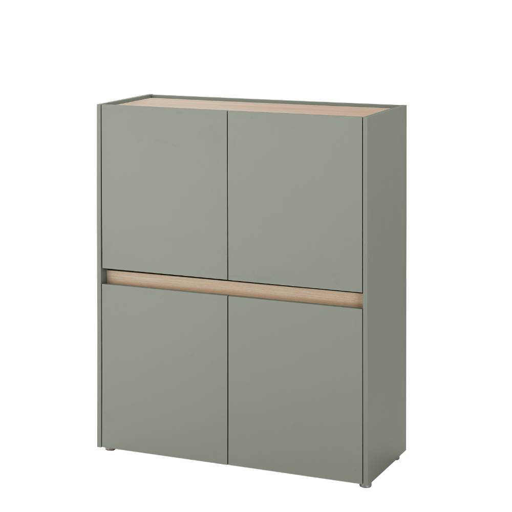 Highboard in Graugrün - Socotta