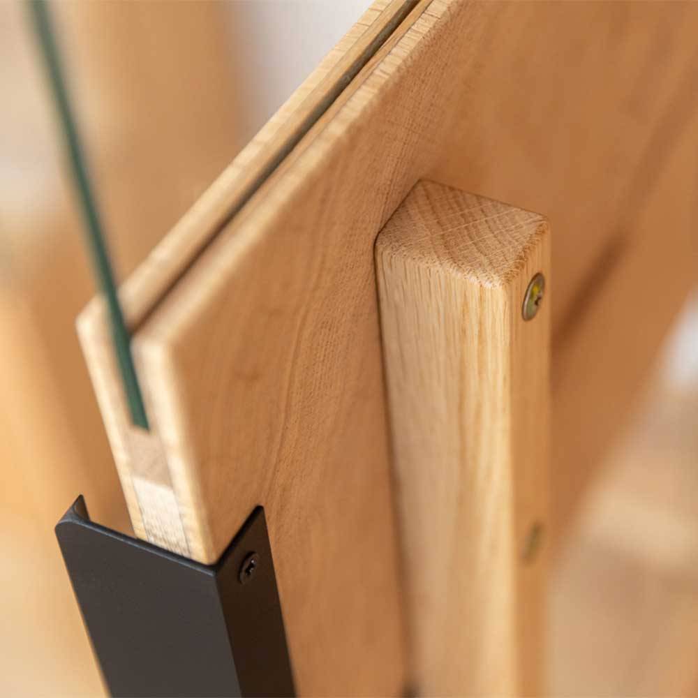 Eichenholz Highboard Vitrine modern - Judita