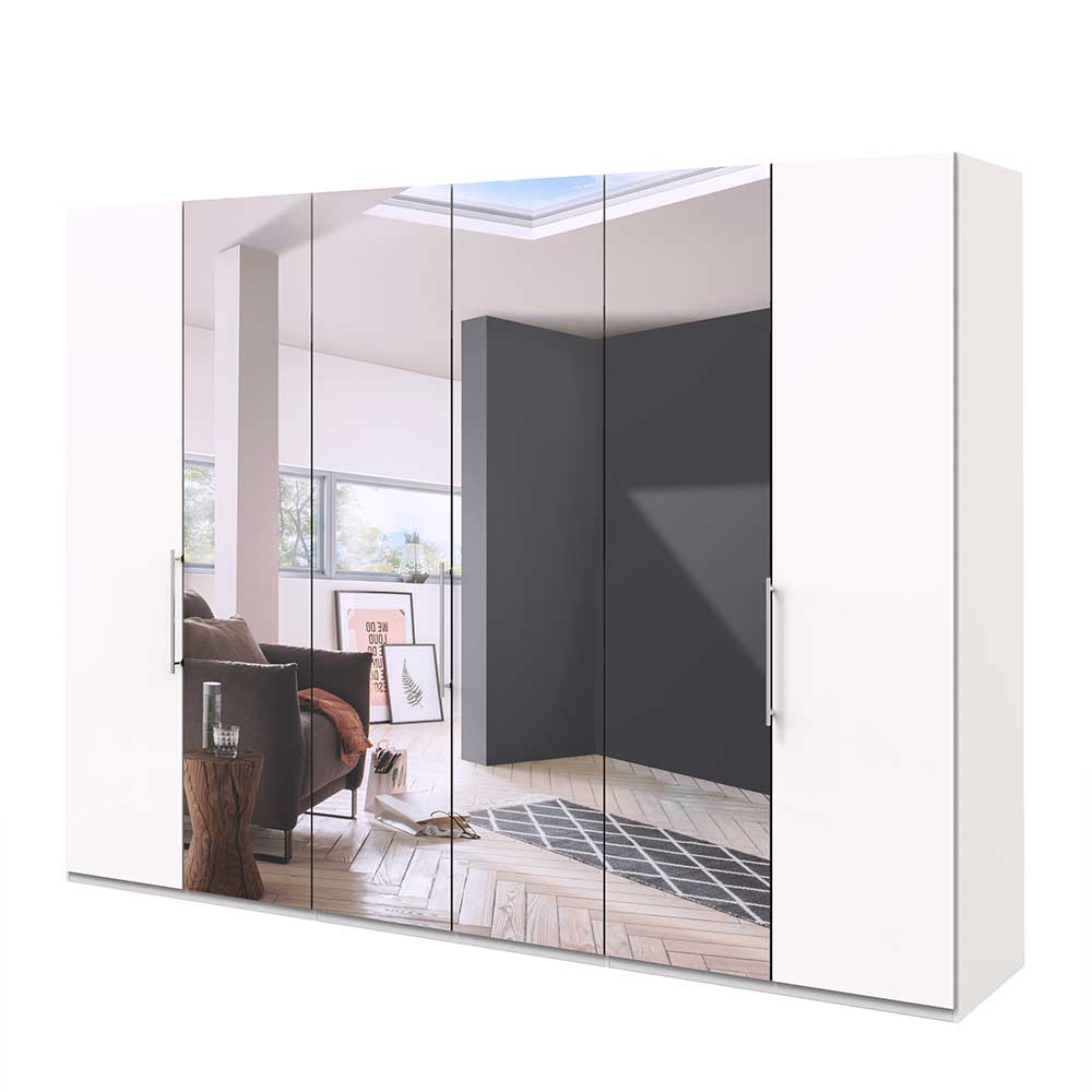 3-türiger Schlafzimmerschrank mit Spiegeln - Donpiave