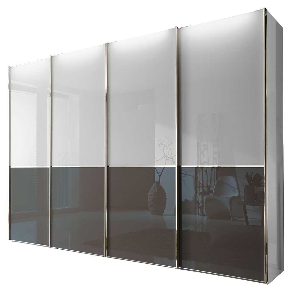 330cm langer Kleiderschrank mit Schwebetüren - Aronesia