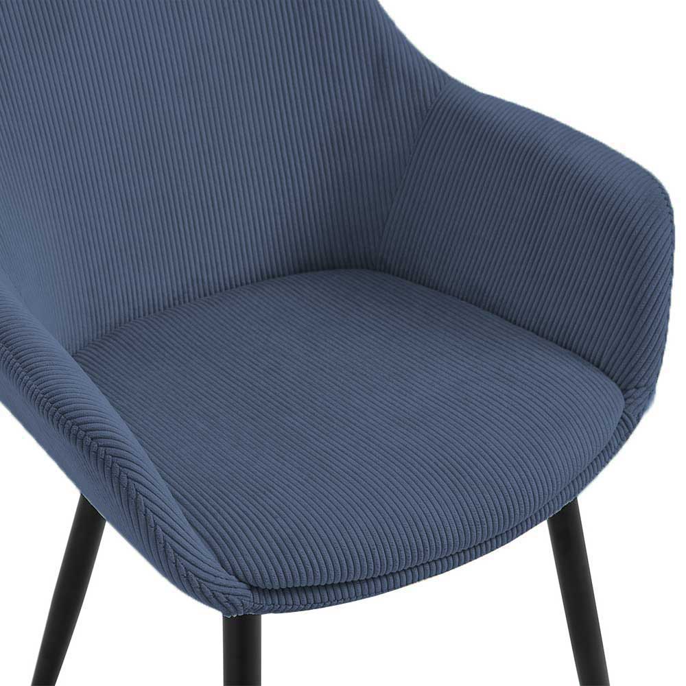 Tisch mit vier Tischsesseln Set - Cervena (fünfteilig)