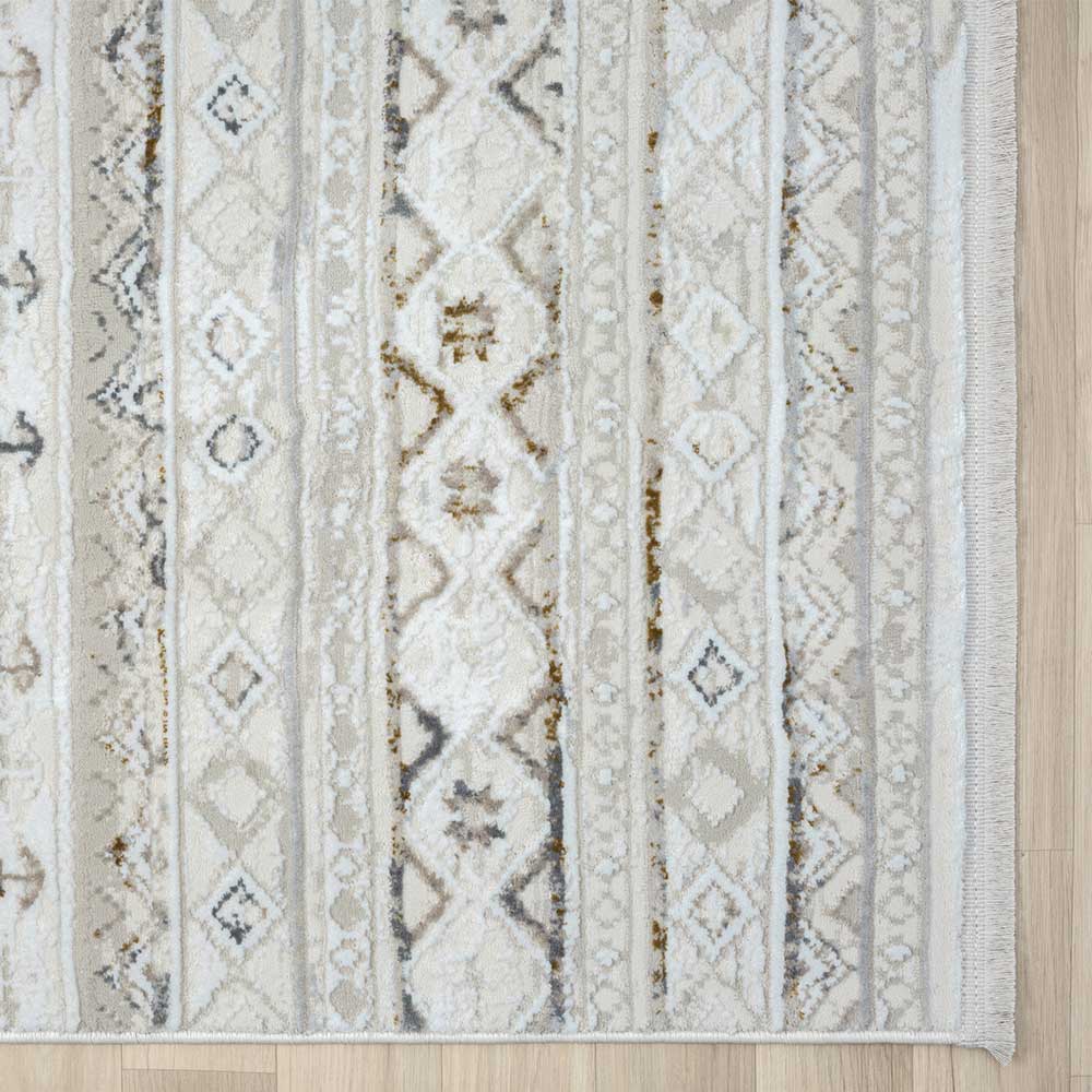 Ethno Teppich mit Kurzflor - Vahidos
