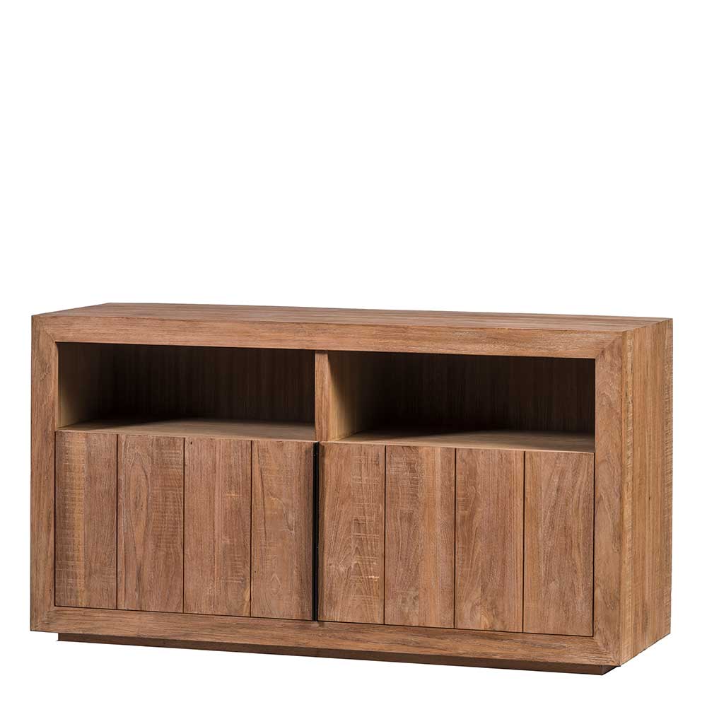 138x75x50 TV Kommode aus Teak Massivholz - Myons
