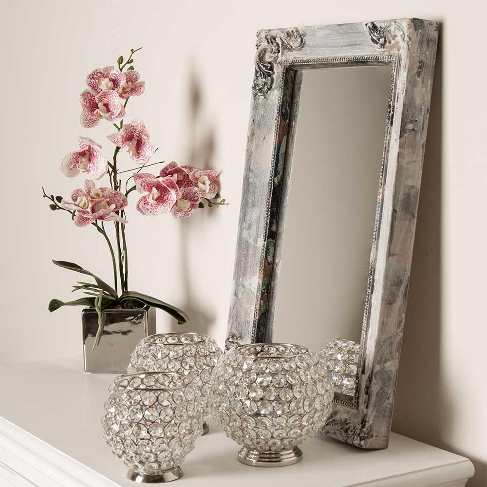 Rechteck Spiegel im Shabby Chic Landhaus - Aluko
