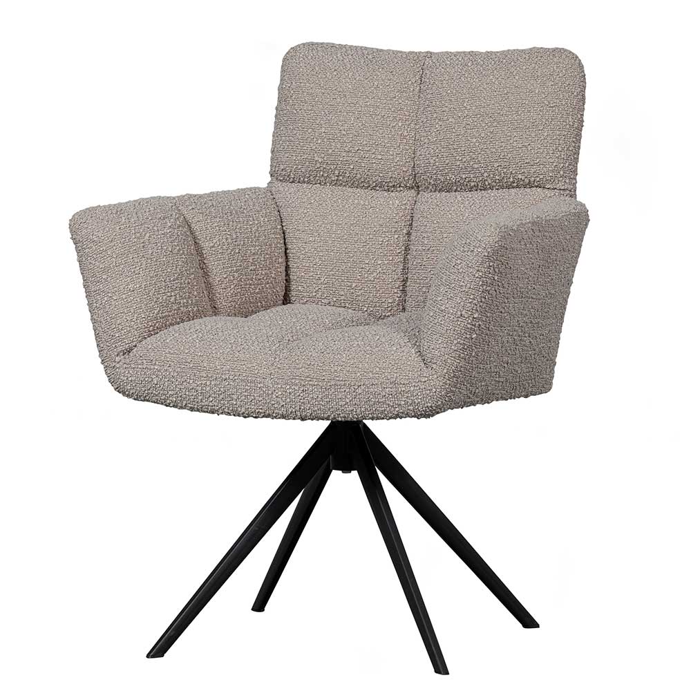 Boucle Tischsessel drehbar - Ejolas