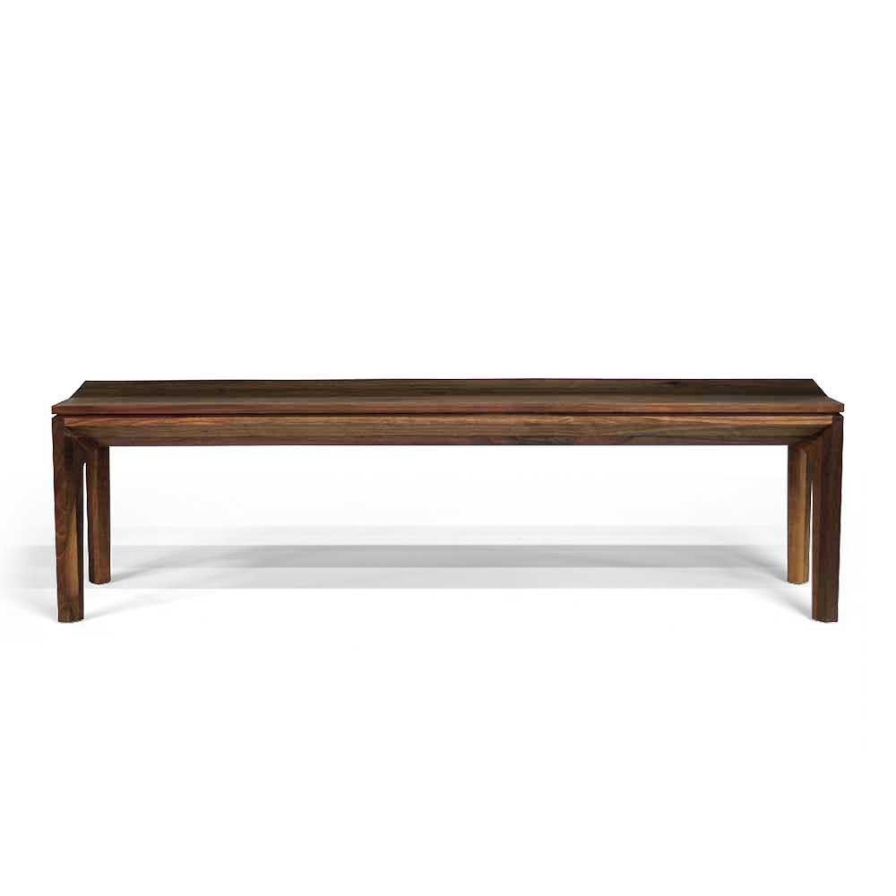 Design Esszimmer Bank aus Nussbaum Massivholz - Edicenza