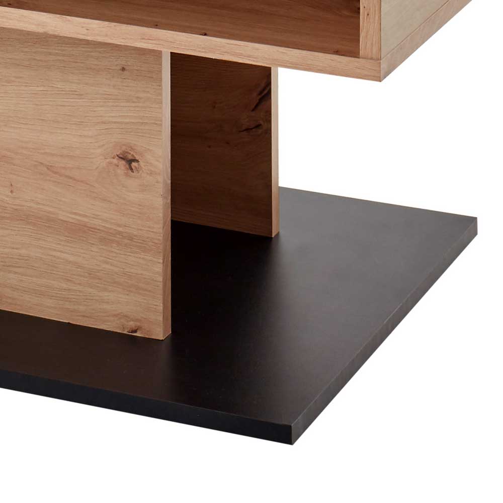 Sofatisch mit zwei Schubladen & Fächern - Portnova