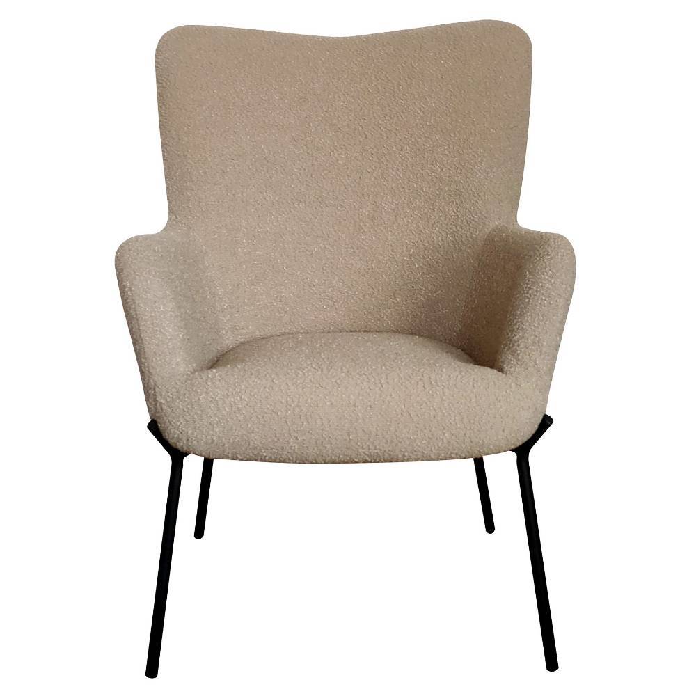 Skandi Sessel in Cappuccino und Schwarz - Telia
