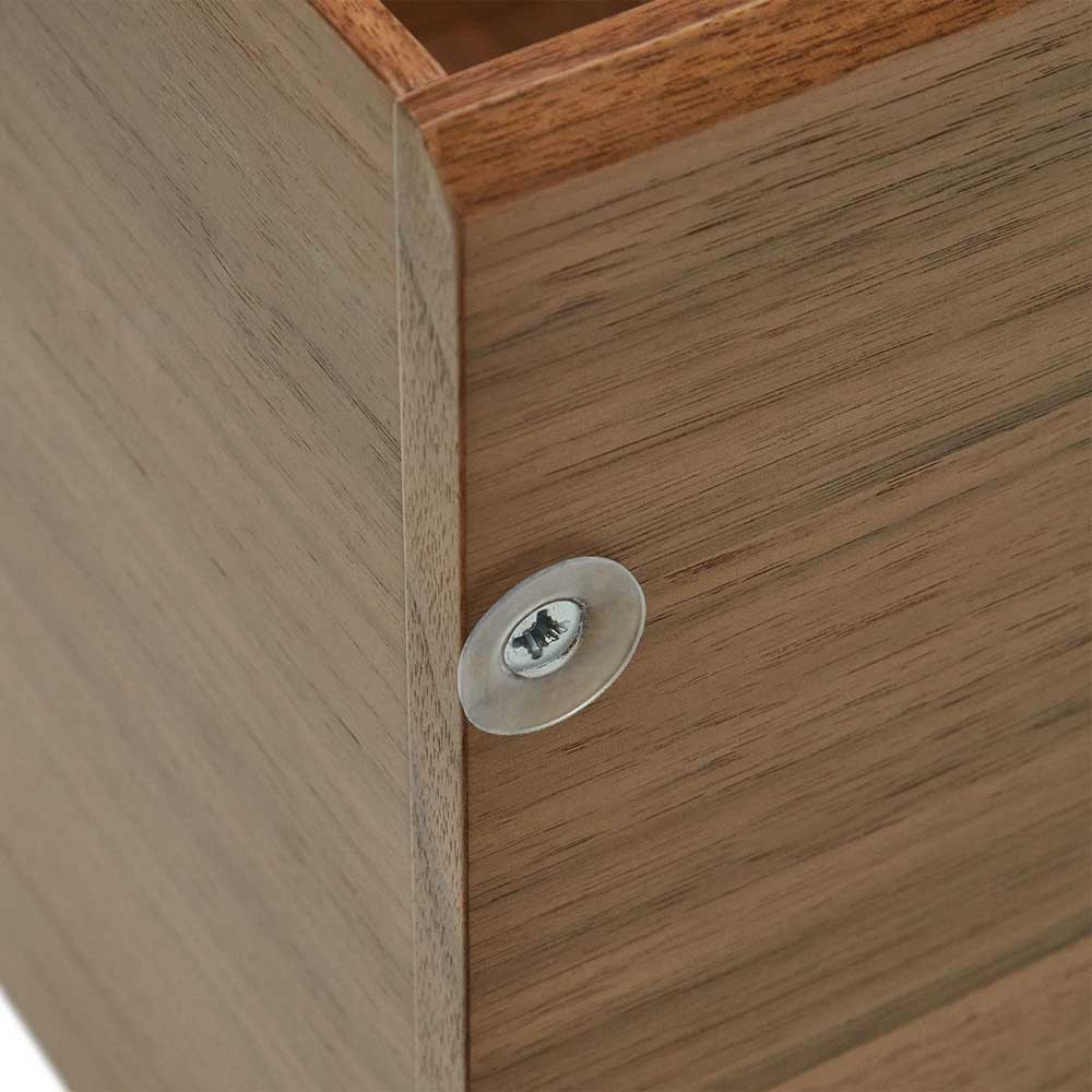 Regal Modul Kombi in Nussbaum - Ovarion (sechsteilig)