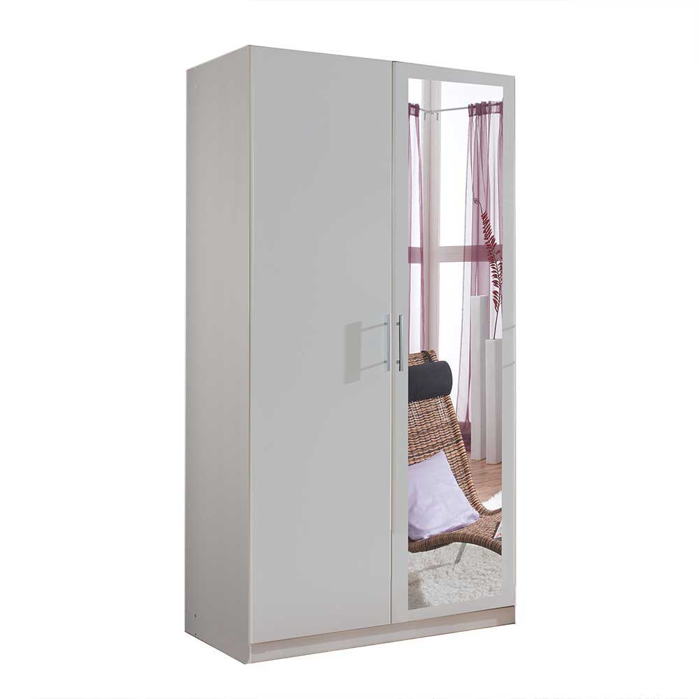 Schlafzimmerschrank in Weiß foliert - Jodolio