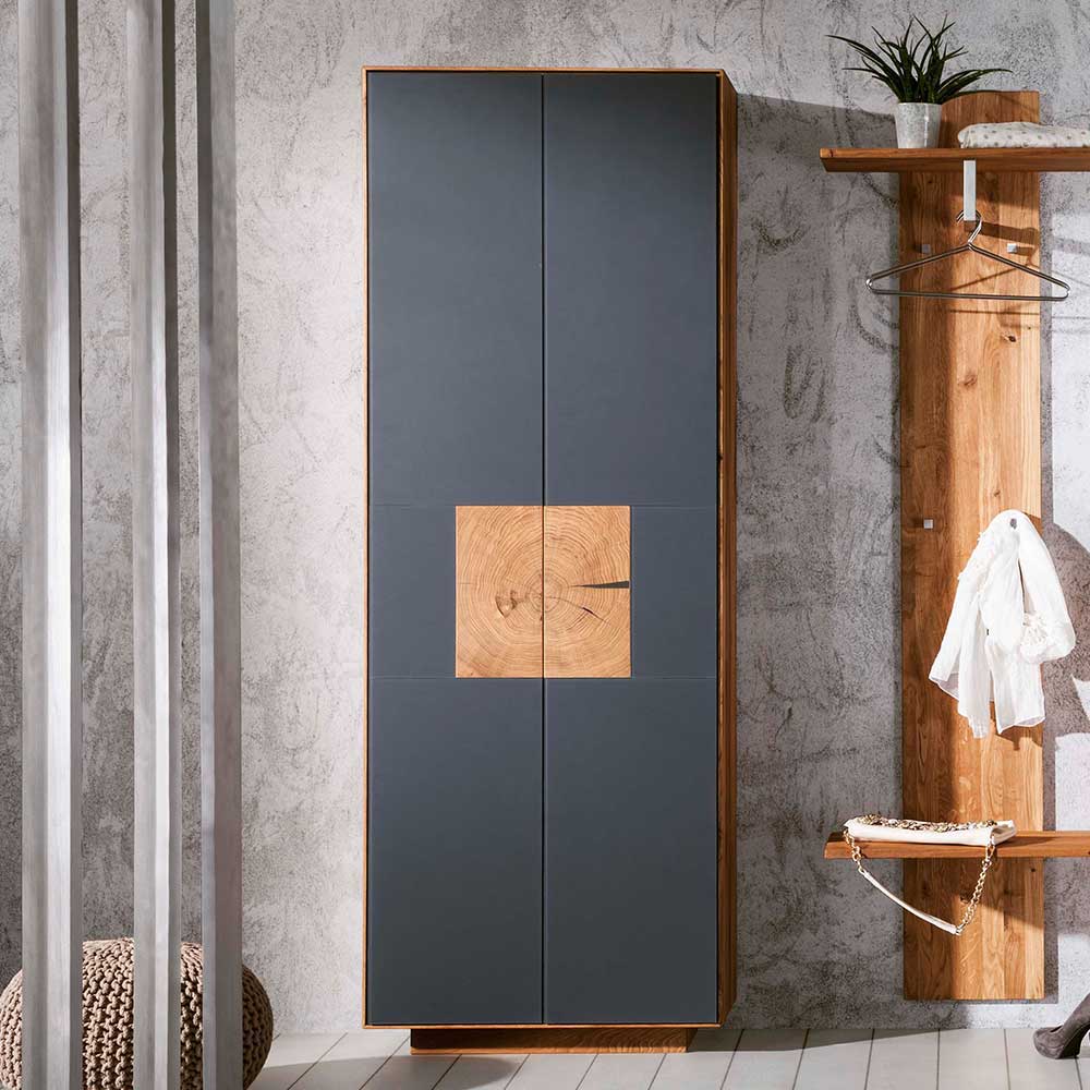 Design Flurschrank mit 7 Einlegeböden - Mandrey I