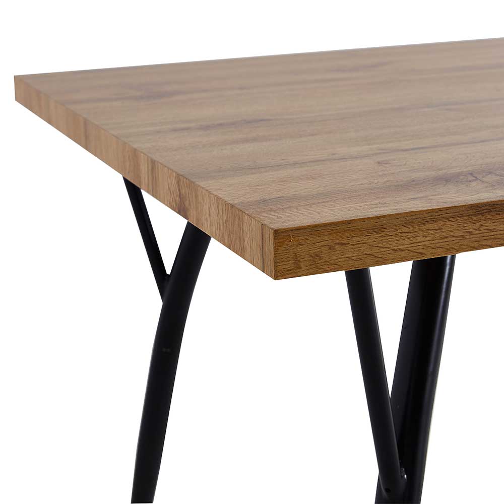 150x90 Skandi Designtisch in Eiche Dekor - Euskal