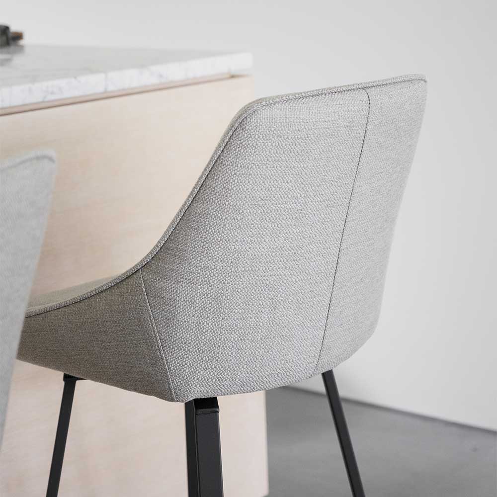 Drehbare Barstühle in Beige - Taja (2er Set)
