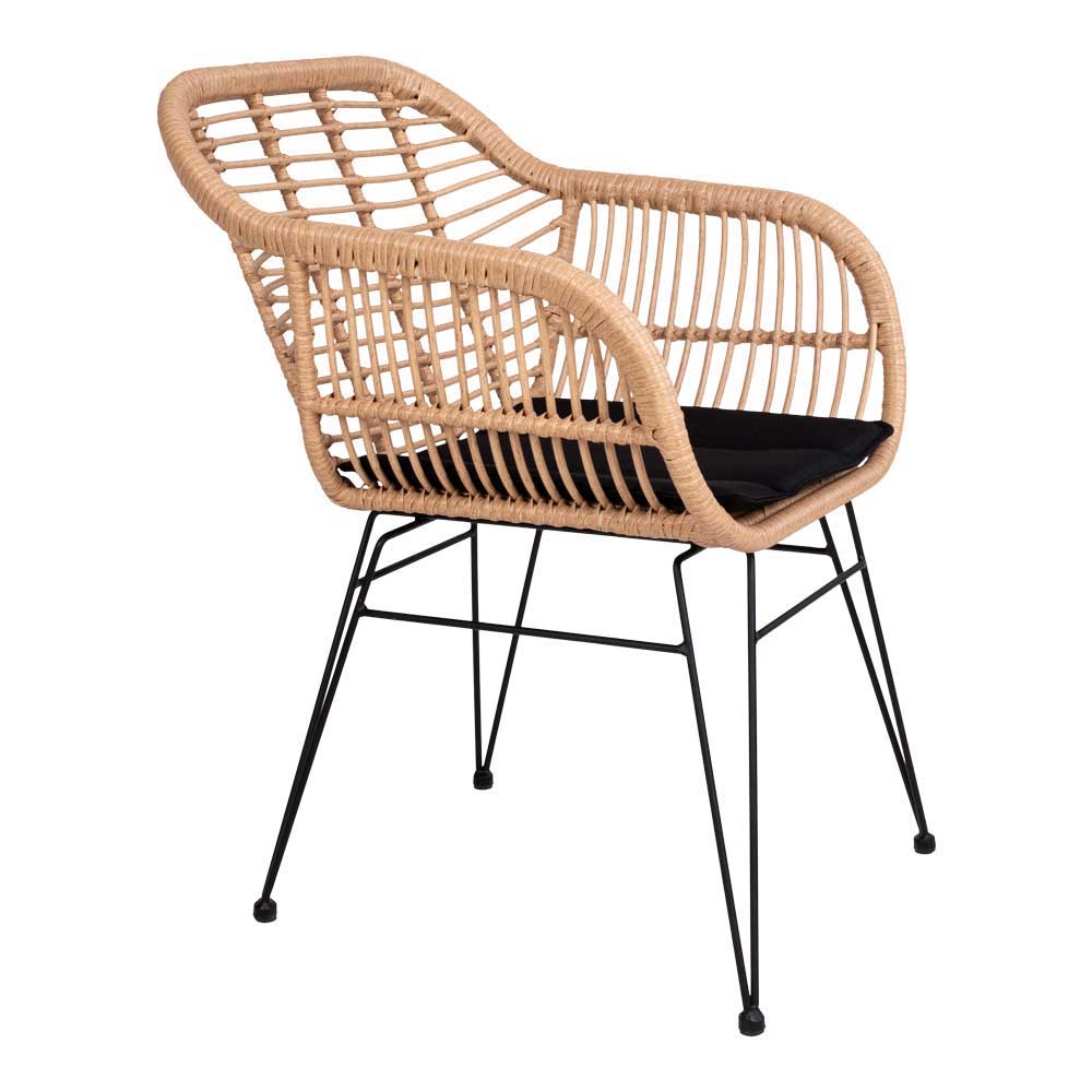 Teak Recyclingholz Esstisch & Stühle - Placer (siebenteilig)