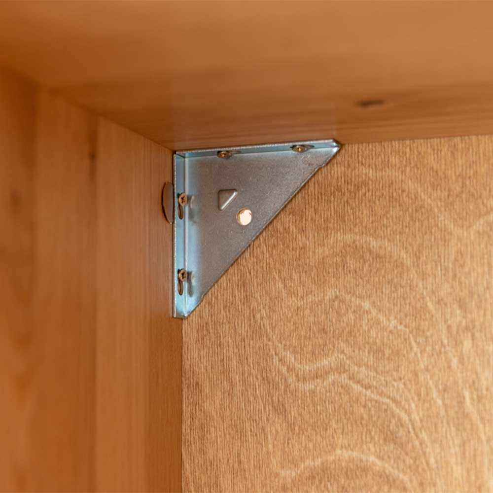 Hängevitrine aus Eiche und Glas - Masicuri