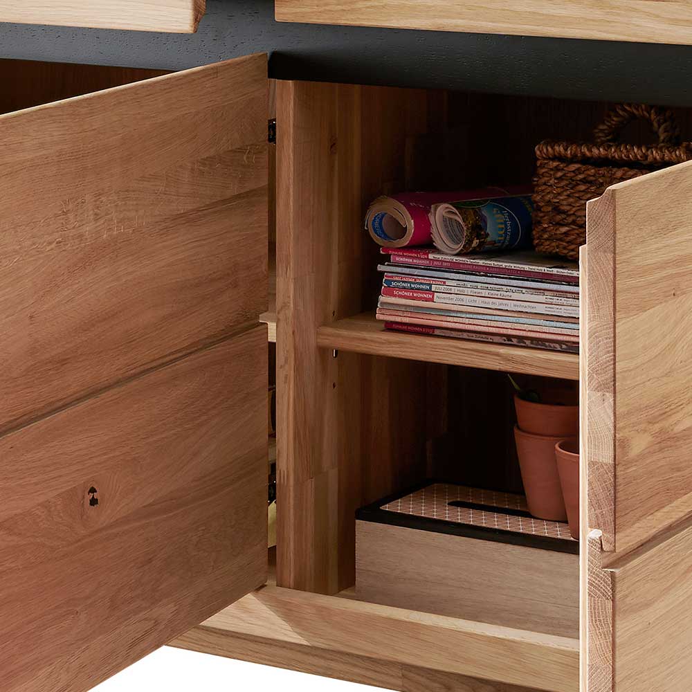 175x85x45 cm Massivholz Sideboard auf Sockel - Embleys
