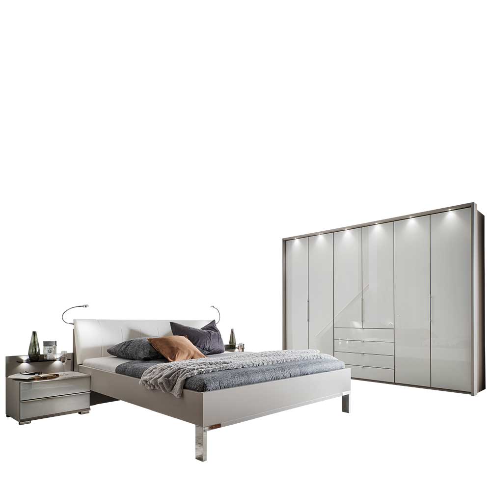 Set Bettanlage & Schrank - Tumiva (vierteilig)