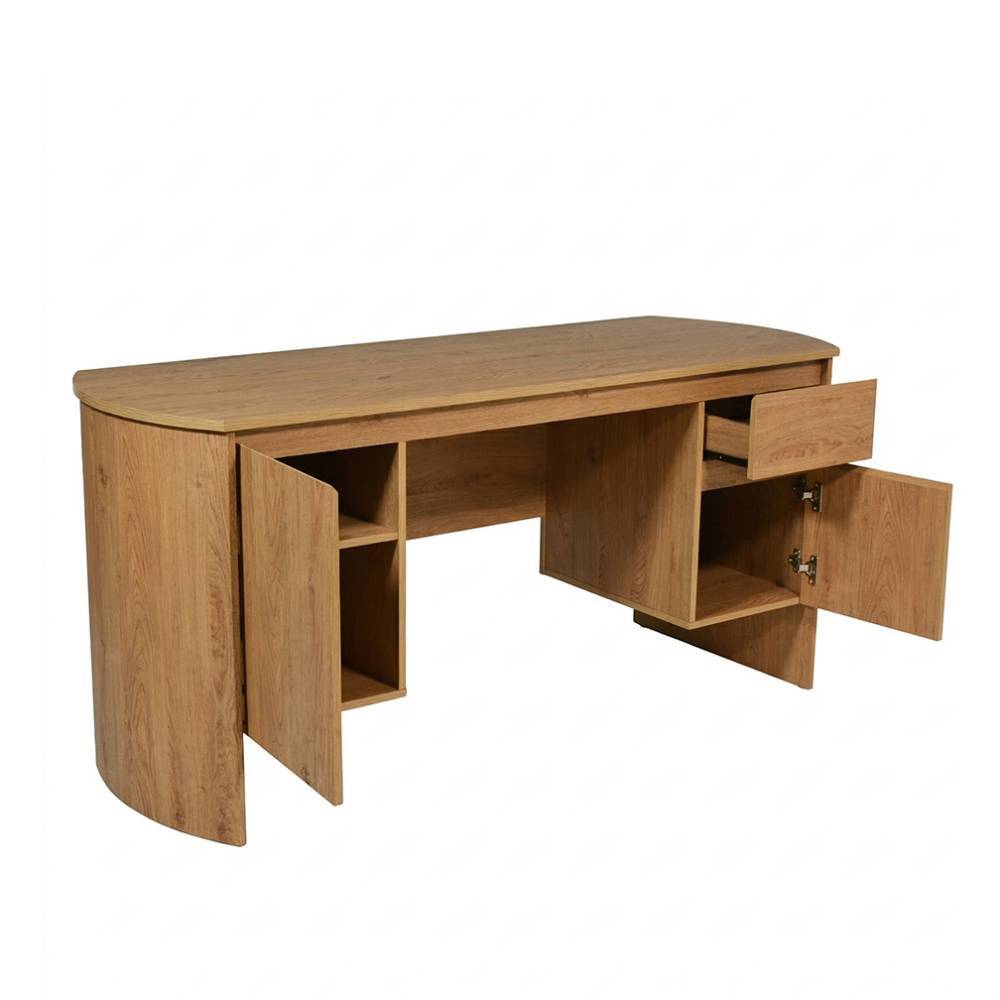 Scandi Chic Schreibtisch in Eiche Optik - Perfect