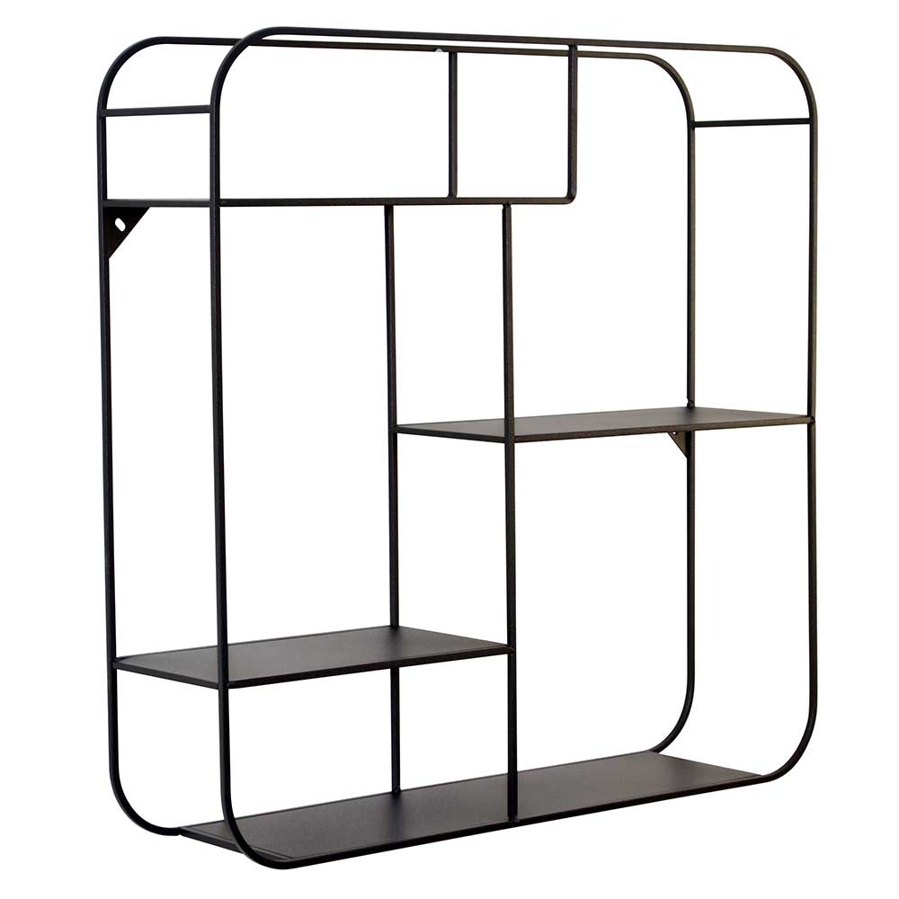 60x60x15 Modernes Hängeregal aus Metall - Mantryna