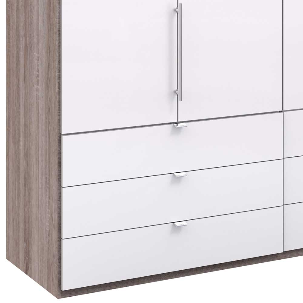 Moderner Kombi Schlafzimmerschrank 58 cm tief - Empresian
