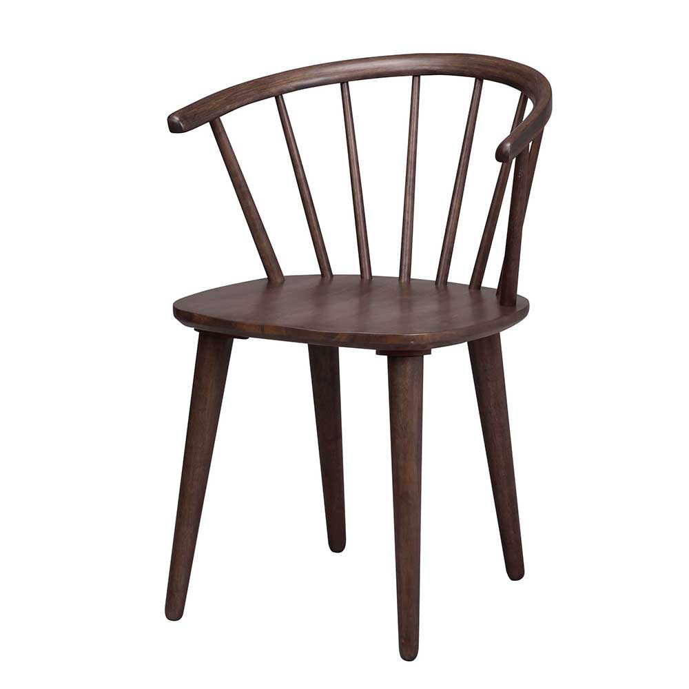 Holzstühle Casaniano im Retro Design (2er Set)