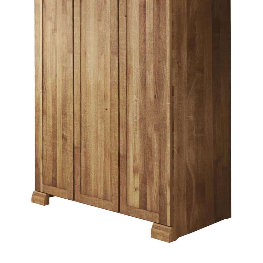 Schlafzimmerschrank Vaskov aus Wildeiche Massivholz