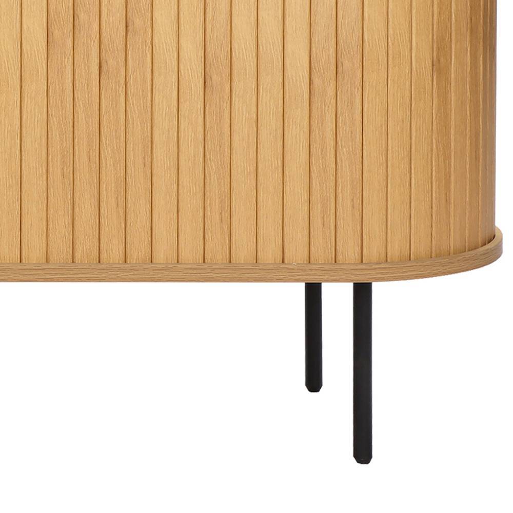 Schiebetüren-Sideboard in ovalem Design - Barnetta