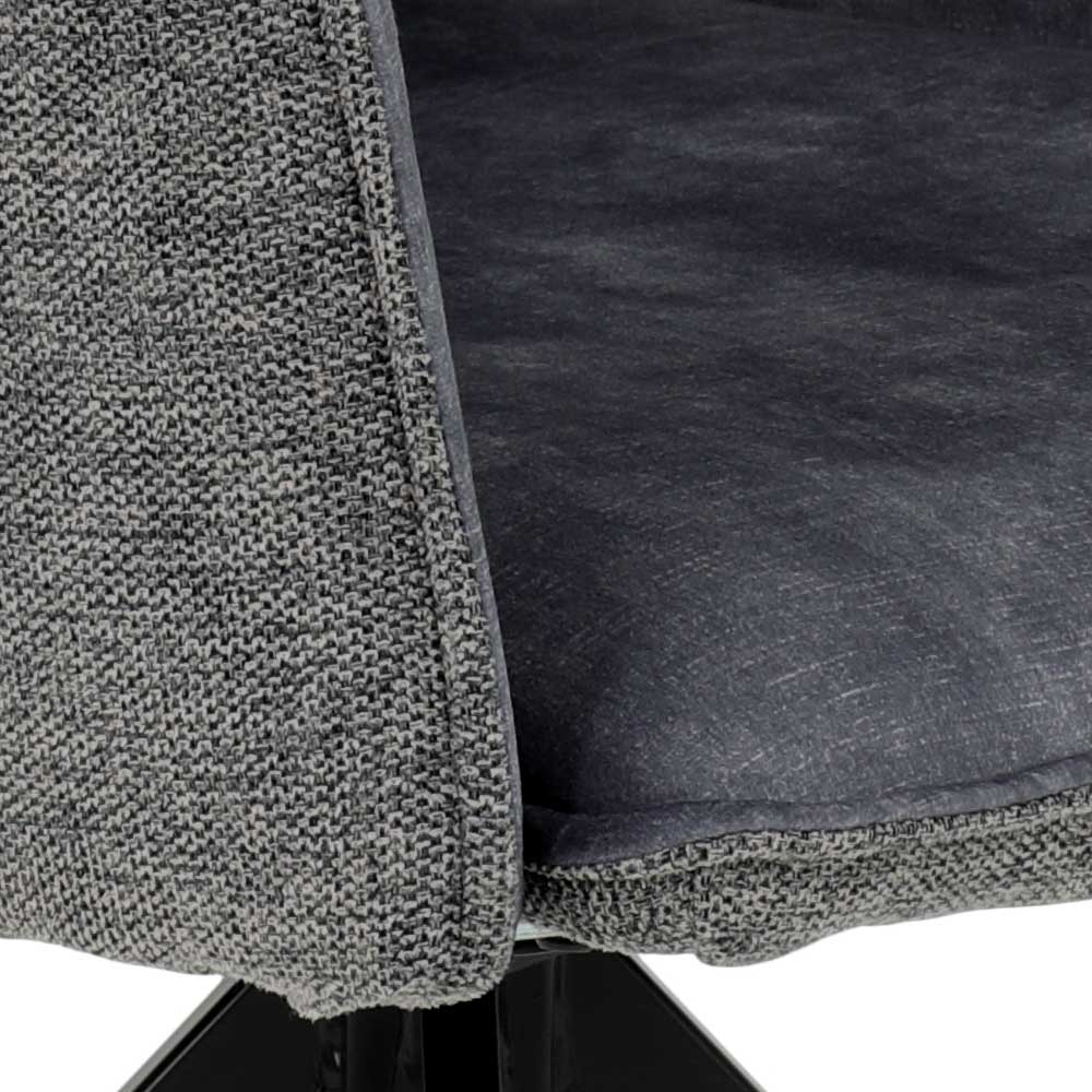 Esstischsessel drehbar modern - Georgy (4er Set)