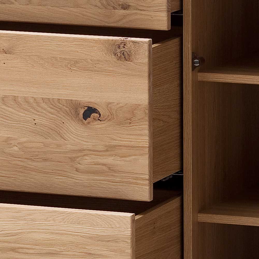 180x78x44 Sideboard mit Furnier Eiche Bianco - Crupean