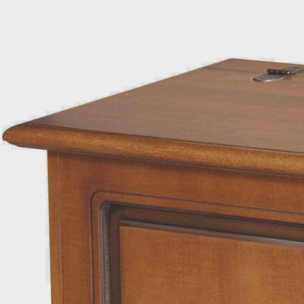 Nussbaum Truhe mit flachem Deckel - Kimms