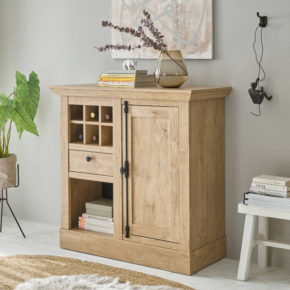 Wohnzimmer-Landhausmöbel Set - Hengas (vierteilig)