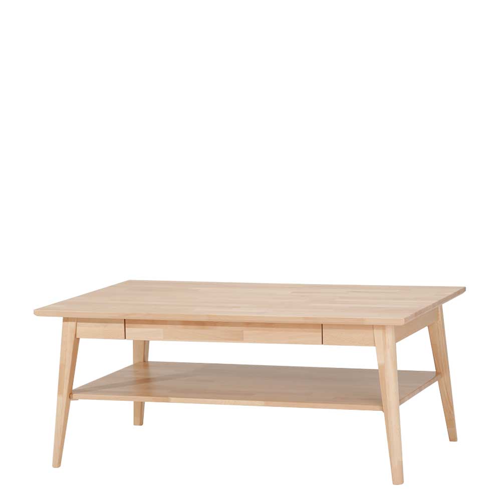 Mid Century Design Couchtisch aus Buche - Cigembas