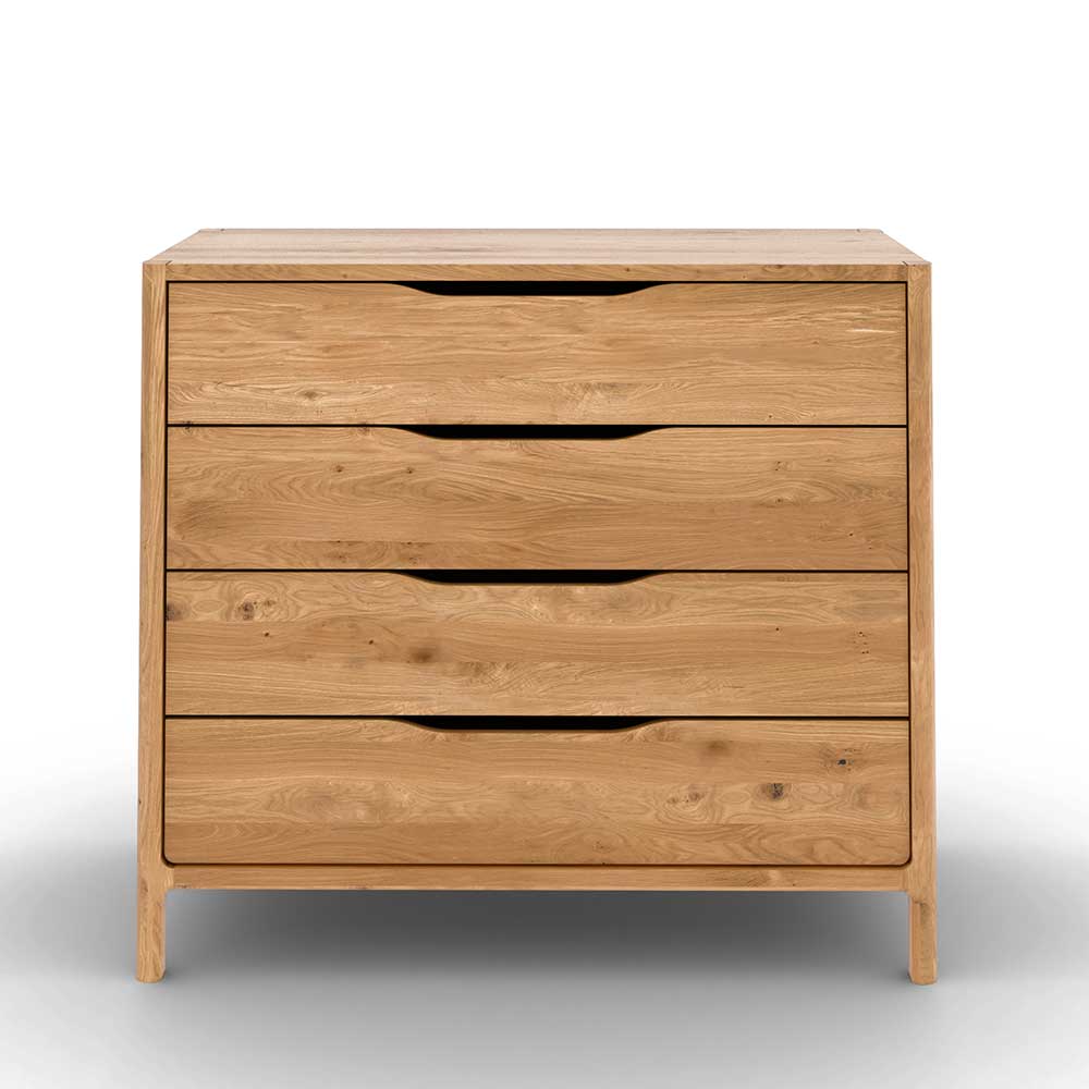 95 cm breite Kommode mit vier Schubladen - Laida