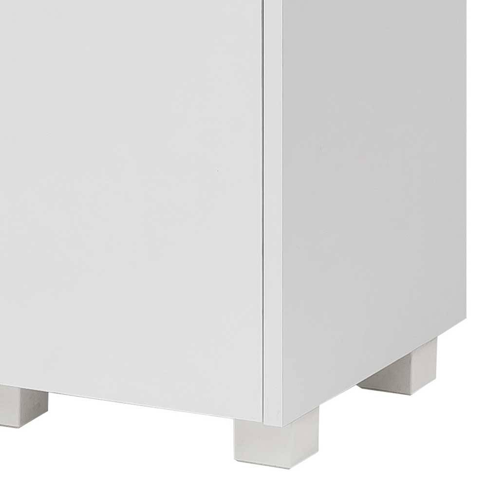 31 cm schmaler Badschrank in Weiß - Etravia