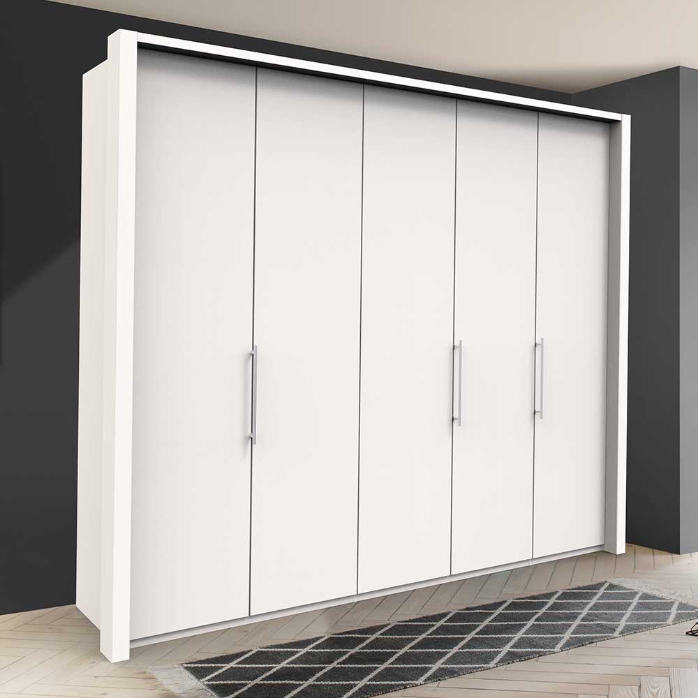 Weißer Schlafzimmer Schrank 3 türig - Donpiave