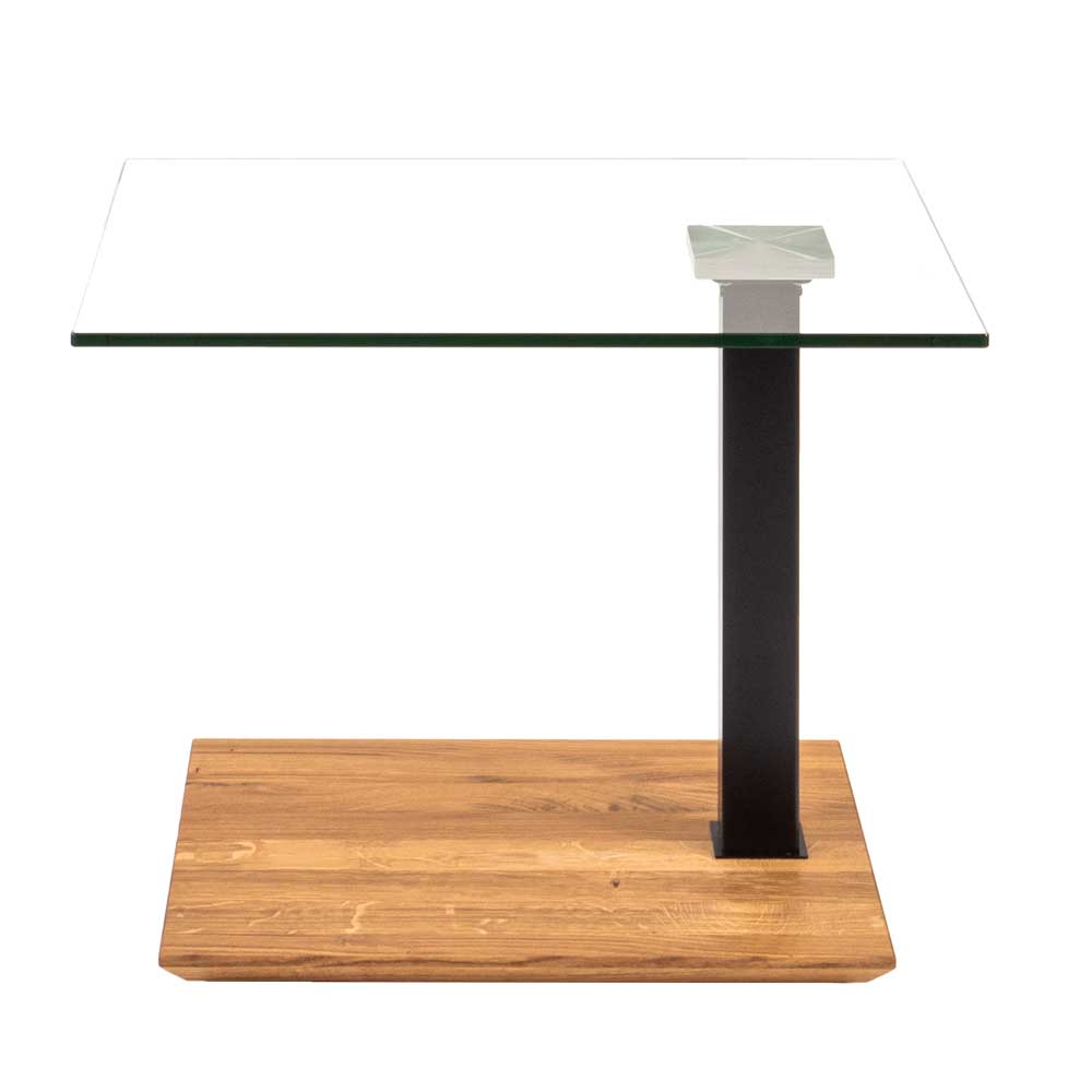 55x47 Glas Anstelltisch höhenverstellbar - Lutos