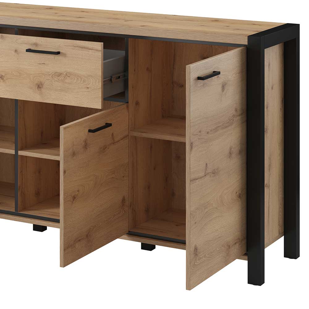 Industrial Sideboard in 213x91x41 cm - Zavorra