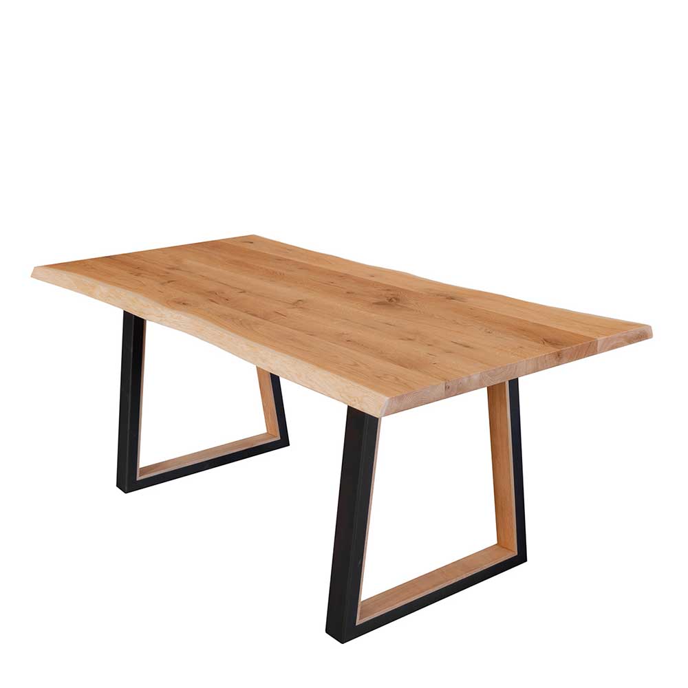 Design Esstisch mit Naturkanten - Ostora