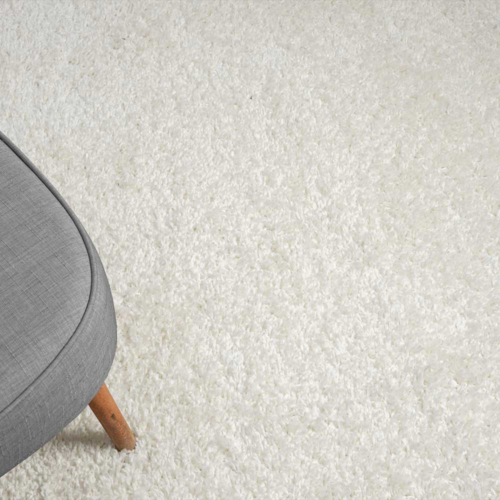 Rechteckiger Teppich Brücke mit Hochflor - Pralina